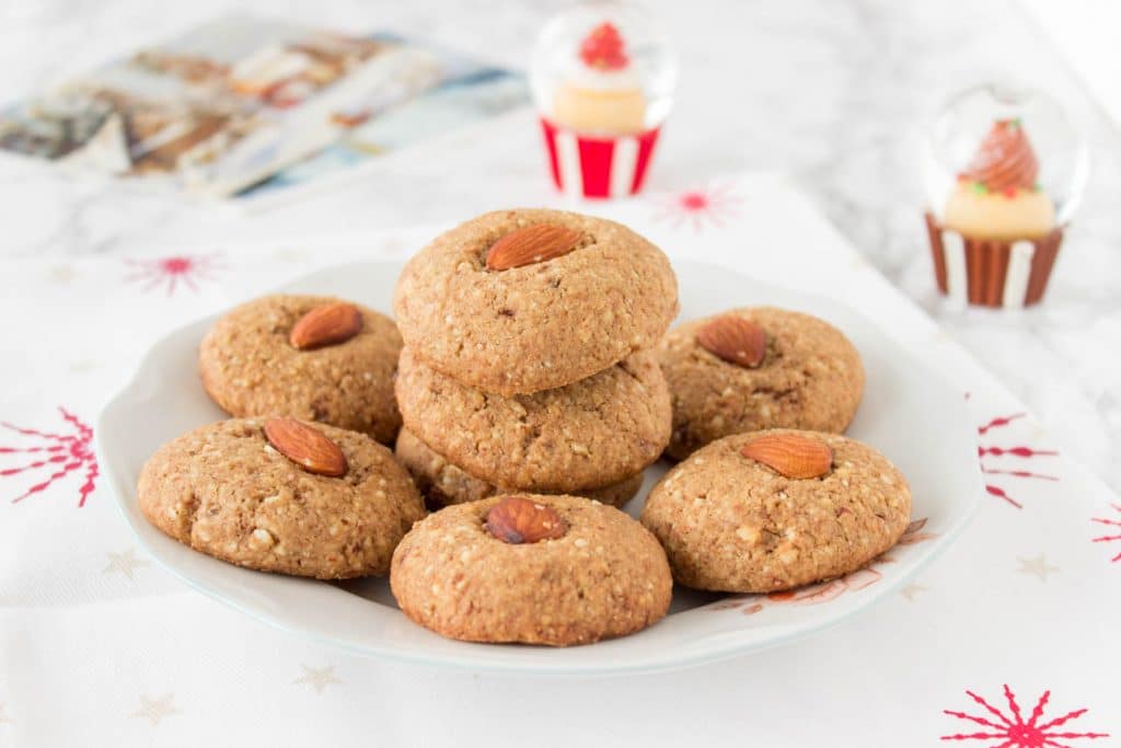 Almond Sugar Cookies perfect healthier holiday treat