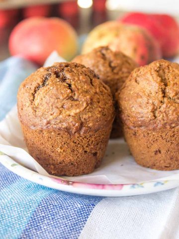 Healthy Apple Carrot Muffins