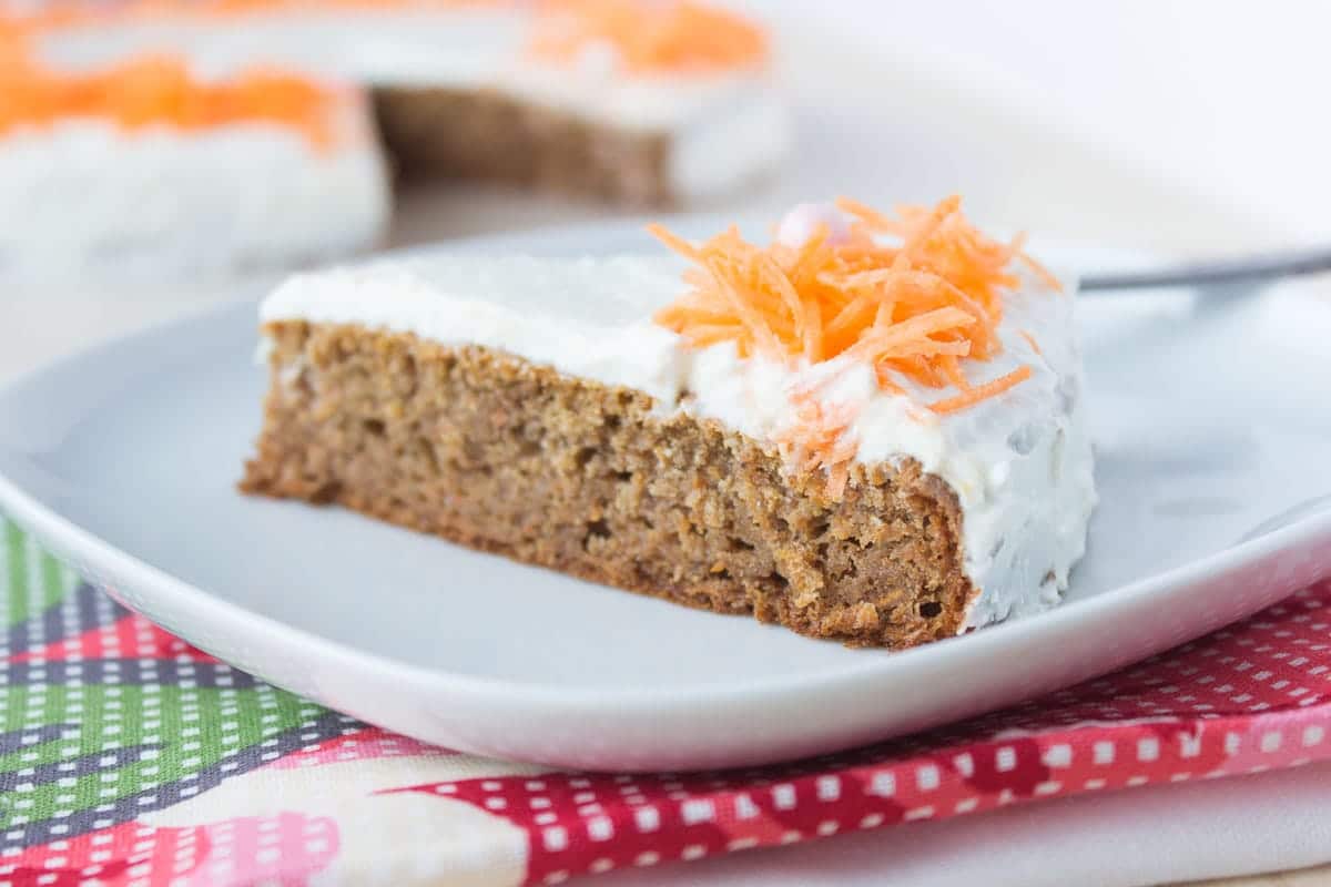 Carrot Cake with Cottage Cheese Frosting Natalie's Health
