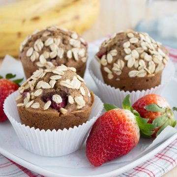 Strawberry Banana Muffins