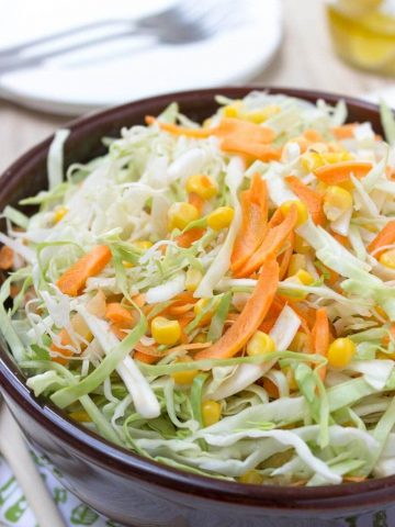 Cabbage Carrot Slaw