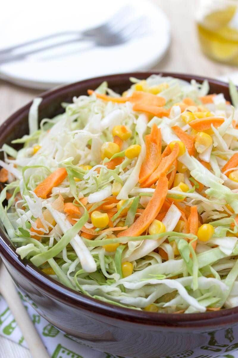 Cabbage Carrot Slaw