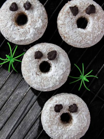 Halloween Ghost Donuts