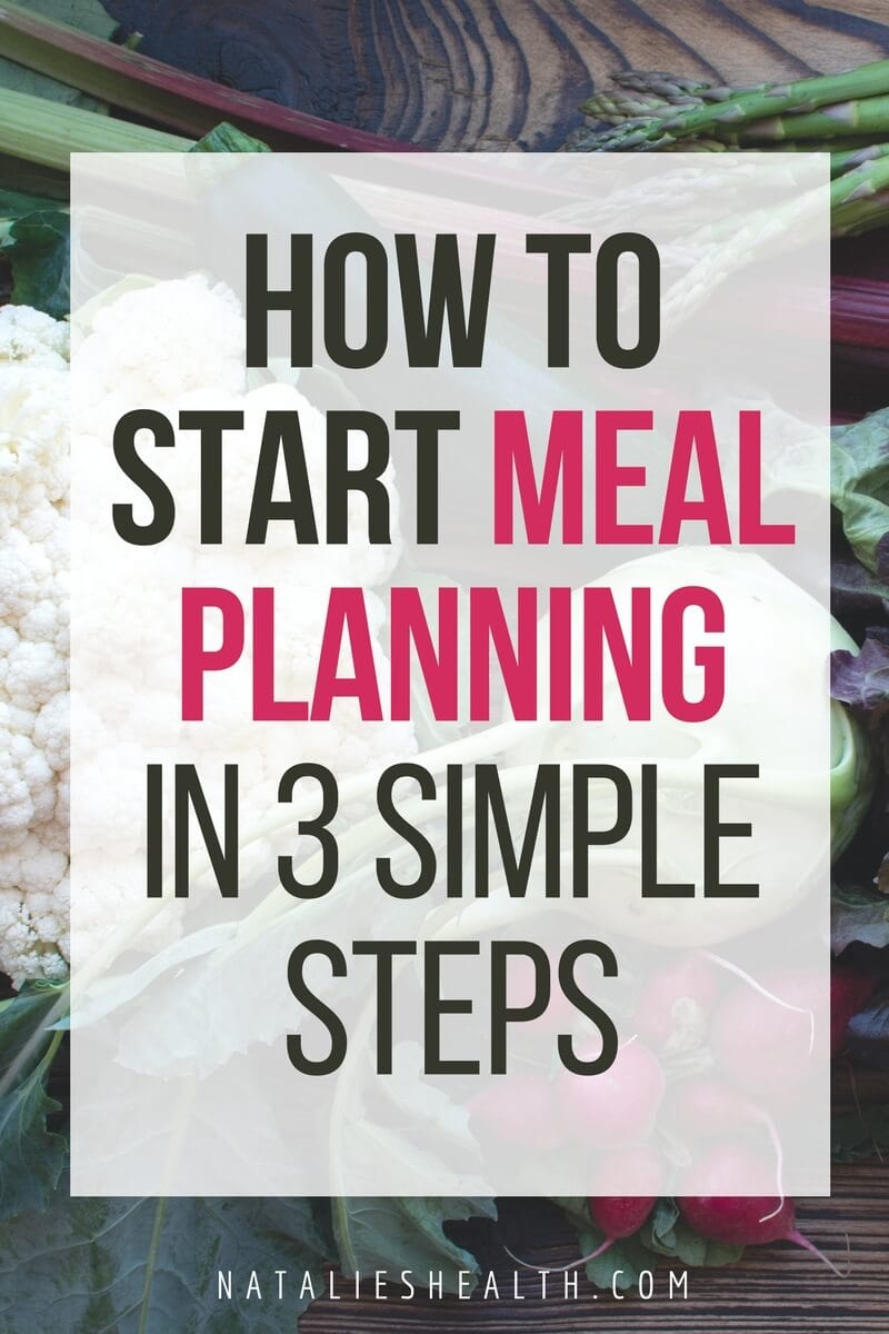 How to Start Meal Planning in 3 Simple Steps with FREE printable Weekly Meal Planner