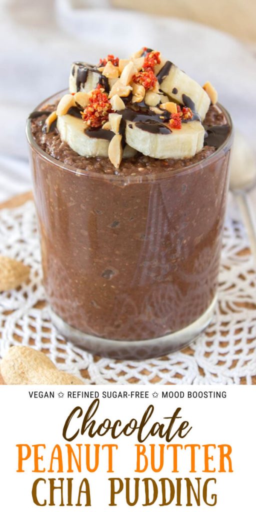 Chocolate Peanut Butter Chia Seed Pudding | Natalie's Health
