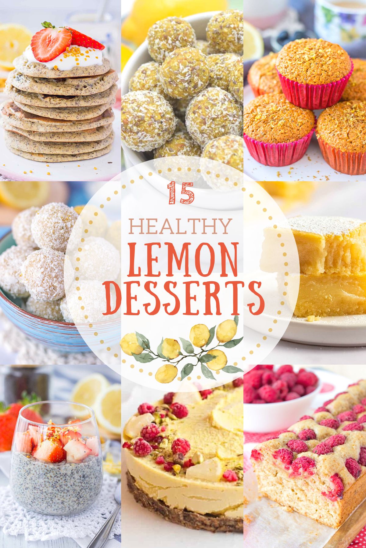 Healthy Lemon Desserts