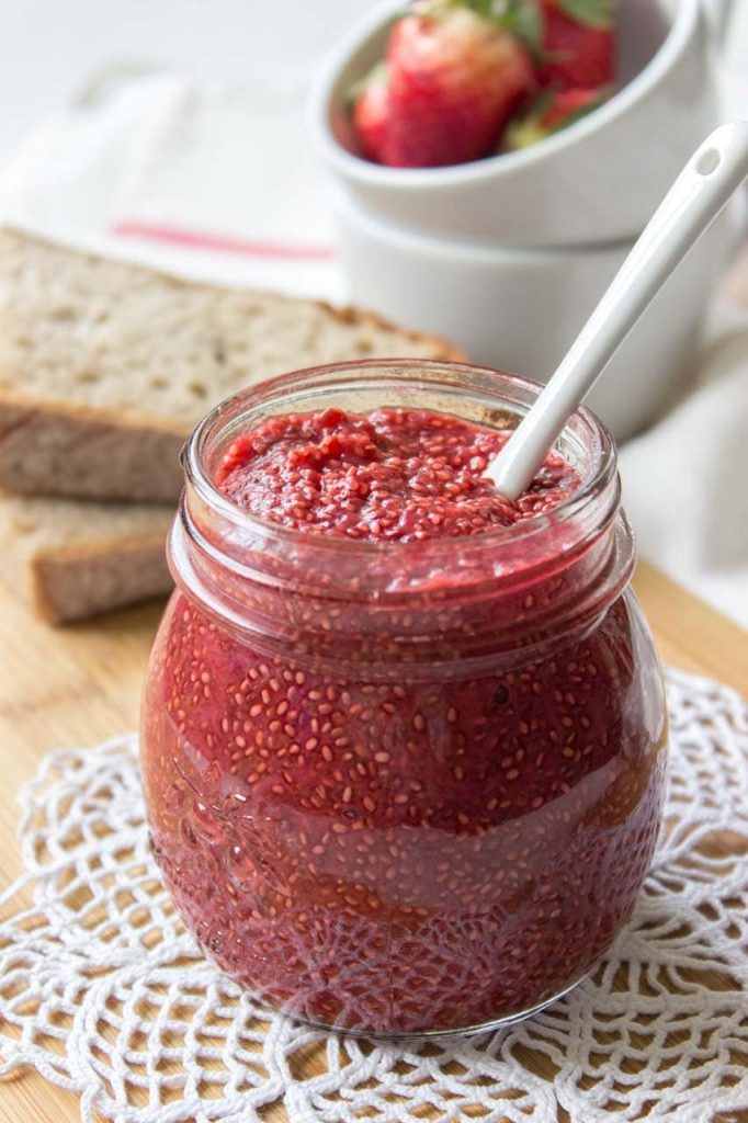 Easy Strawberry Chia Seed Jam Natalie's Health