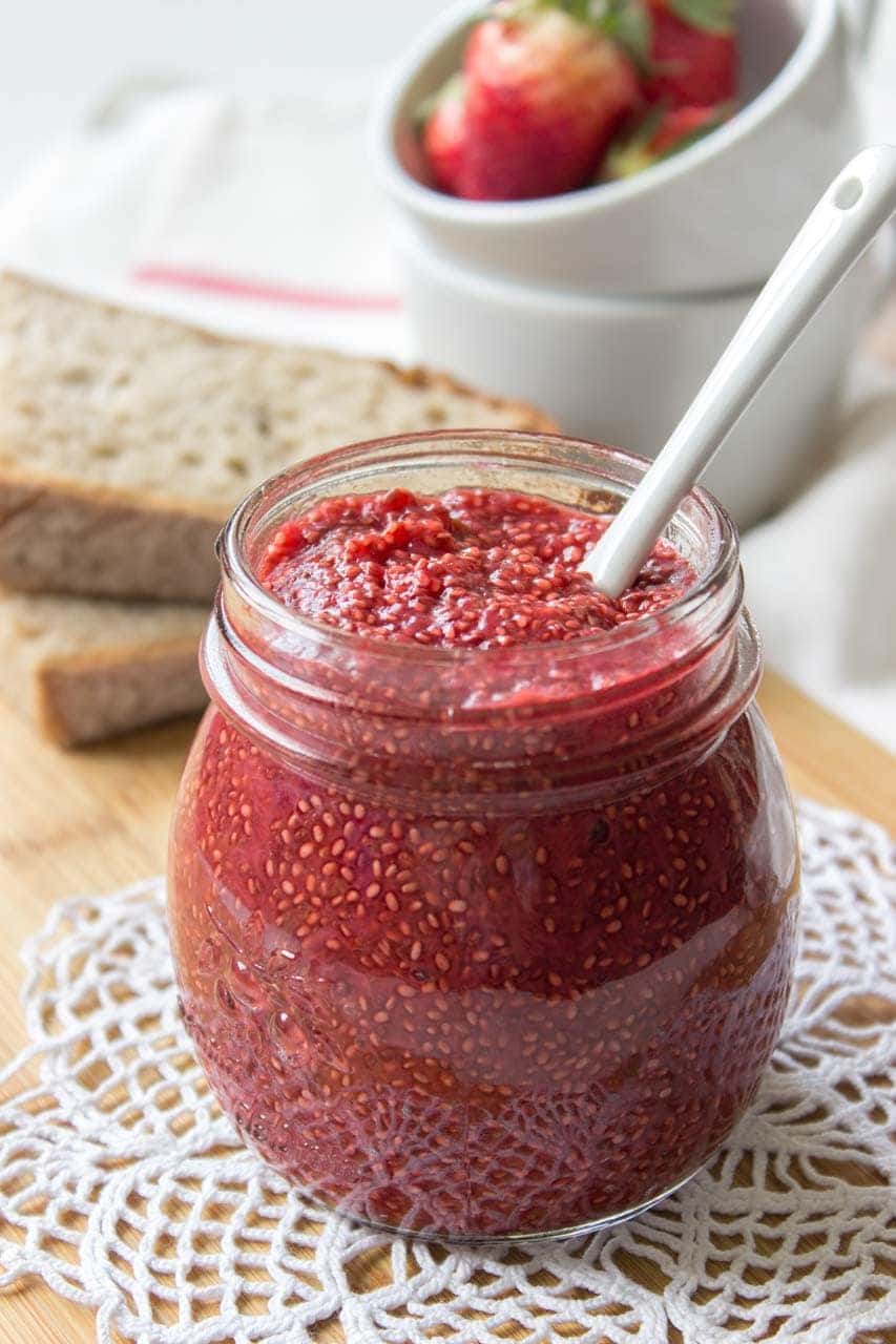 Easy Strawberry Chia Seed Jam | Natalie's Health