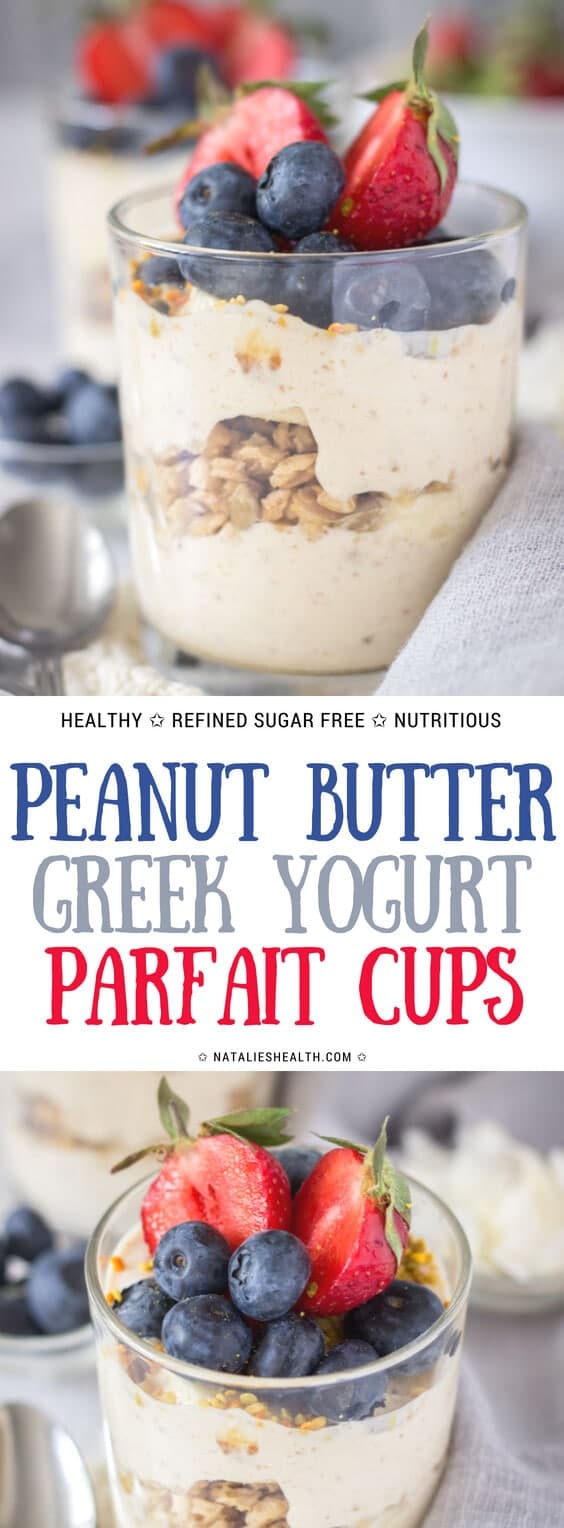 Peanut Butter Greek Yogurt Parfait Natalie's Health