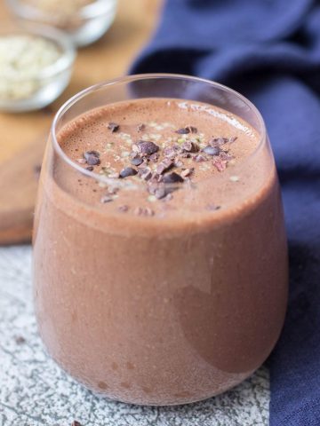 Chocolate Peanut Butter Smoothie