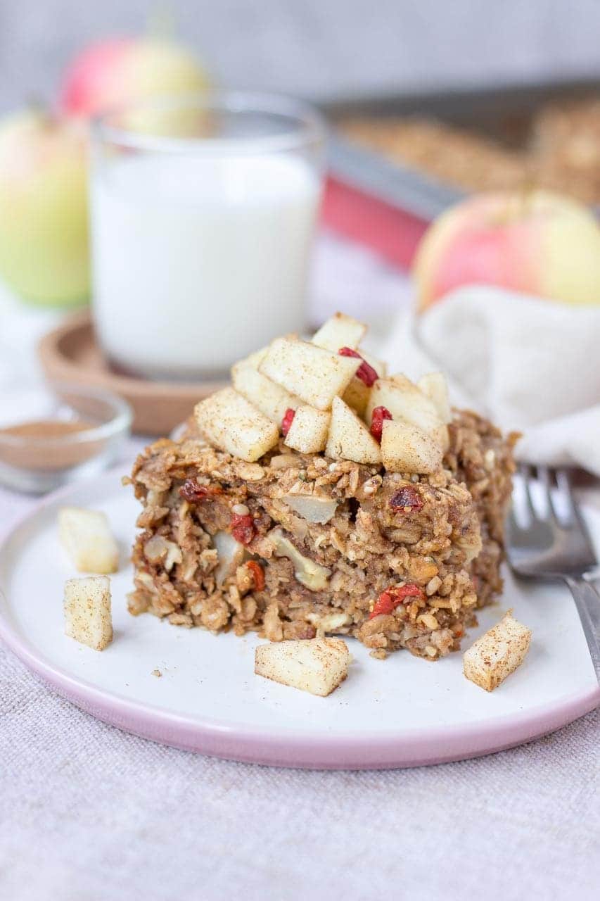 Apple Cinnamon Baked Oatmeal Natalie's Health