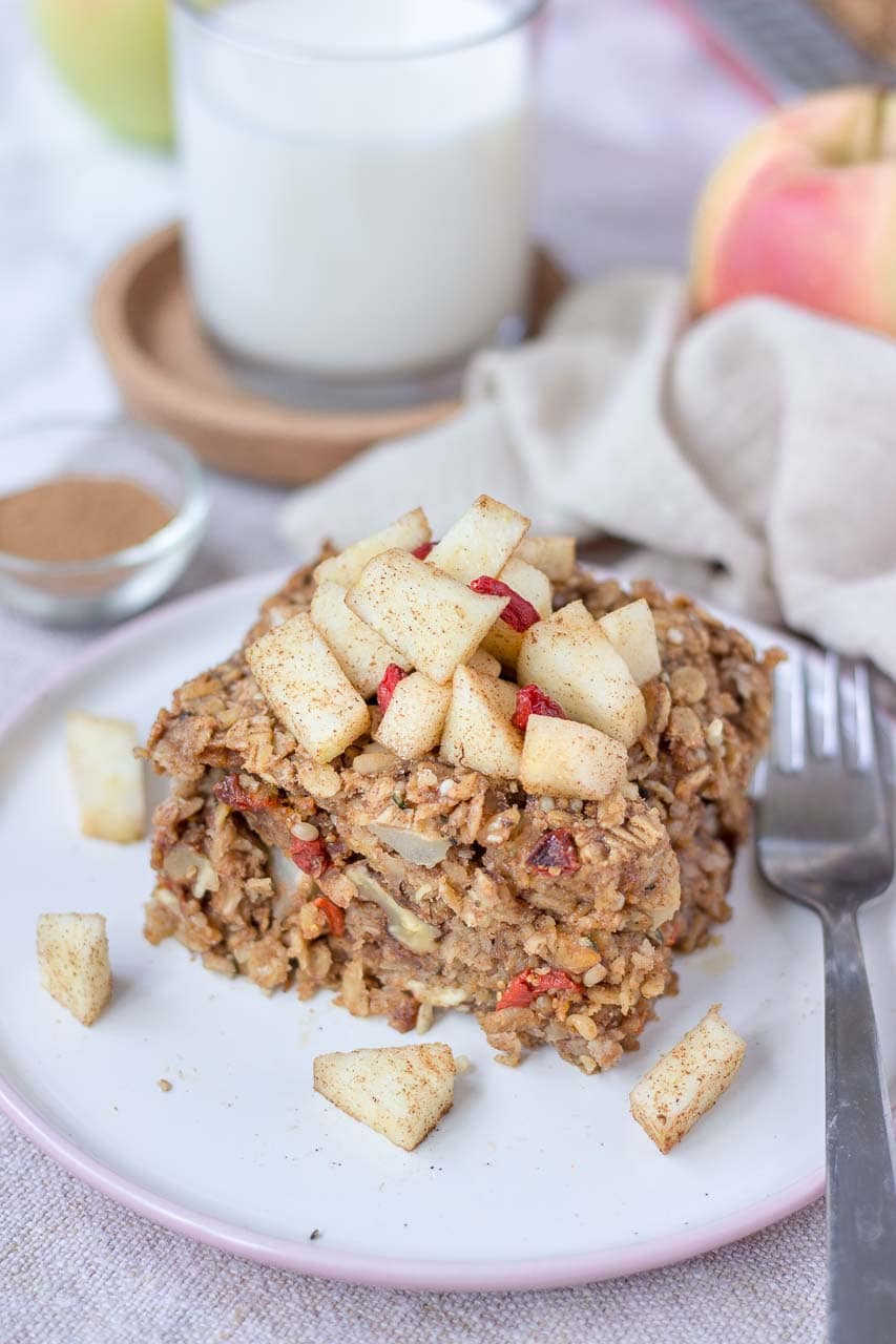 Apple Cinnamon Baked Oatmeal Natalie's Health