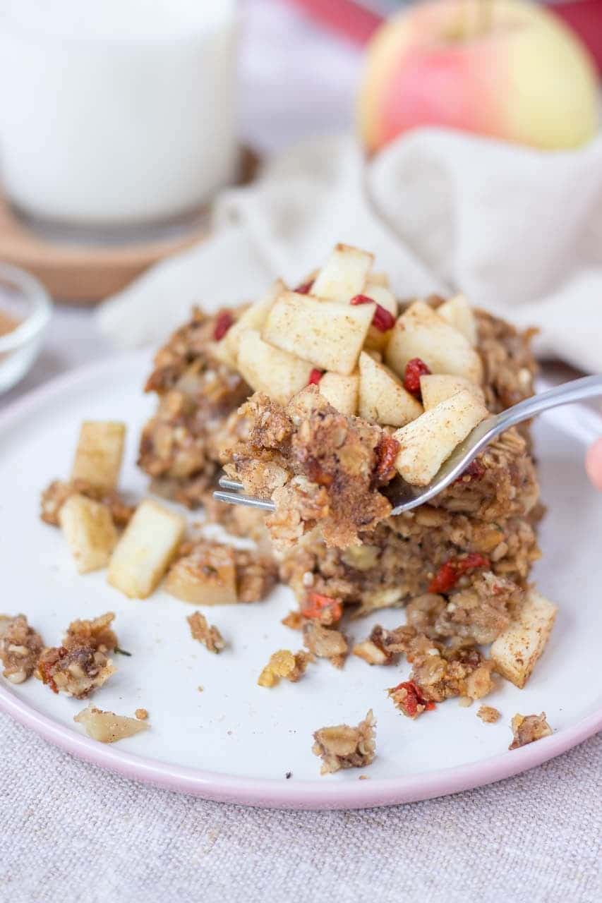 Apple Cinnamon Baked Oatmeal Natalie's Health