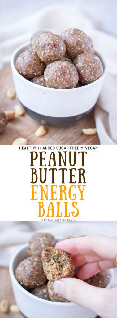No-Bake Peanut Butter Energy Balls