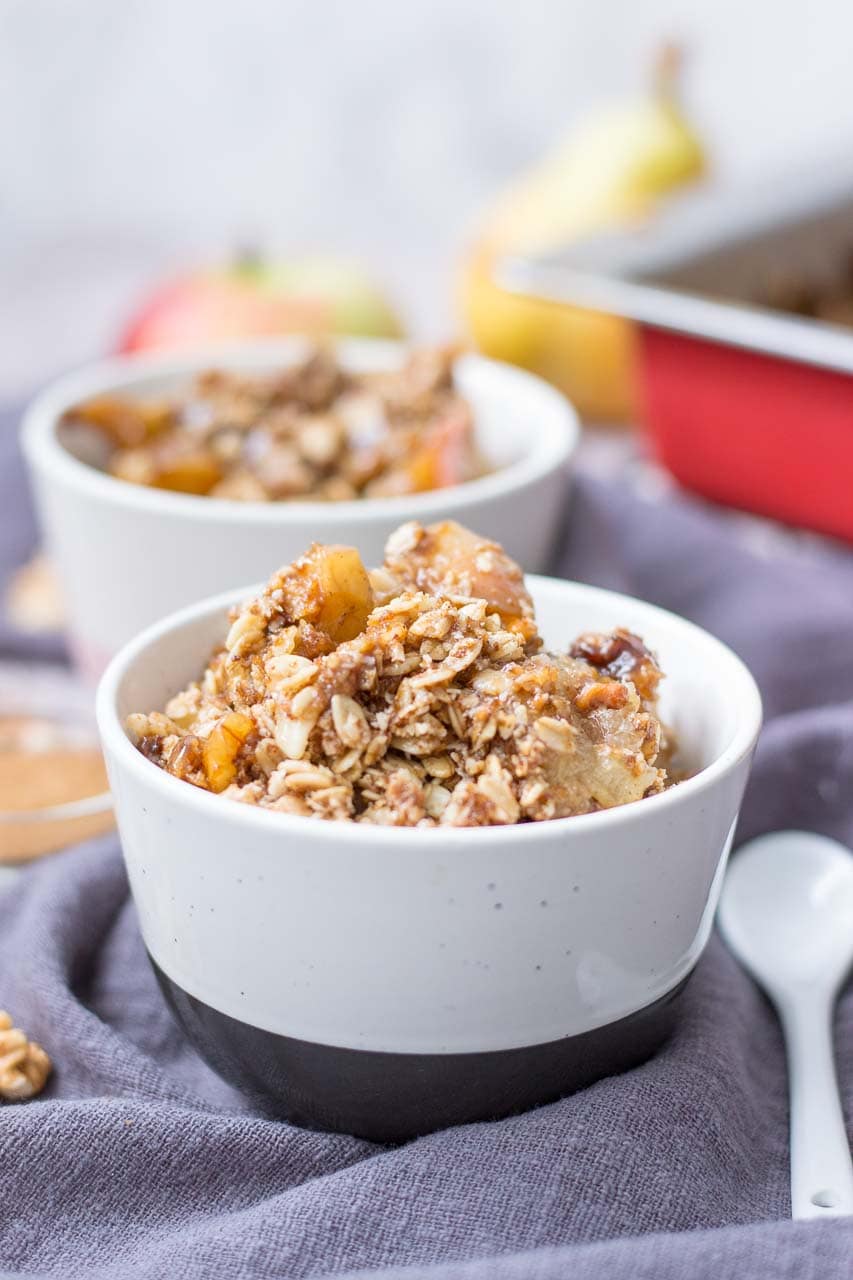 Easy Apple Pear Crisp - Natalie's Health