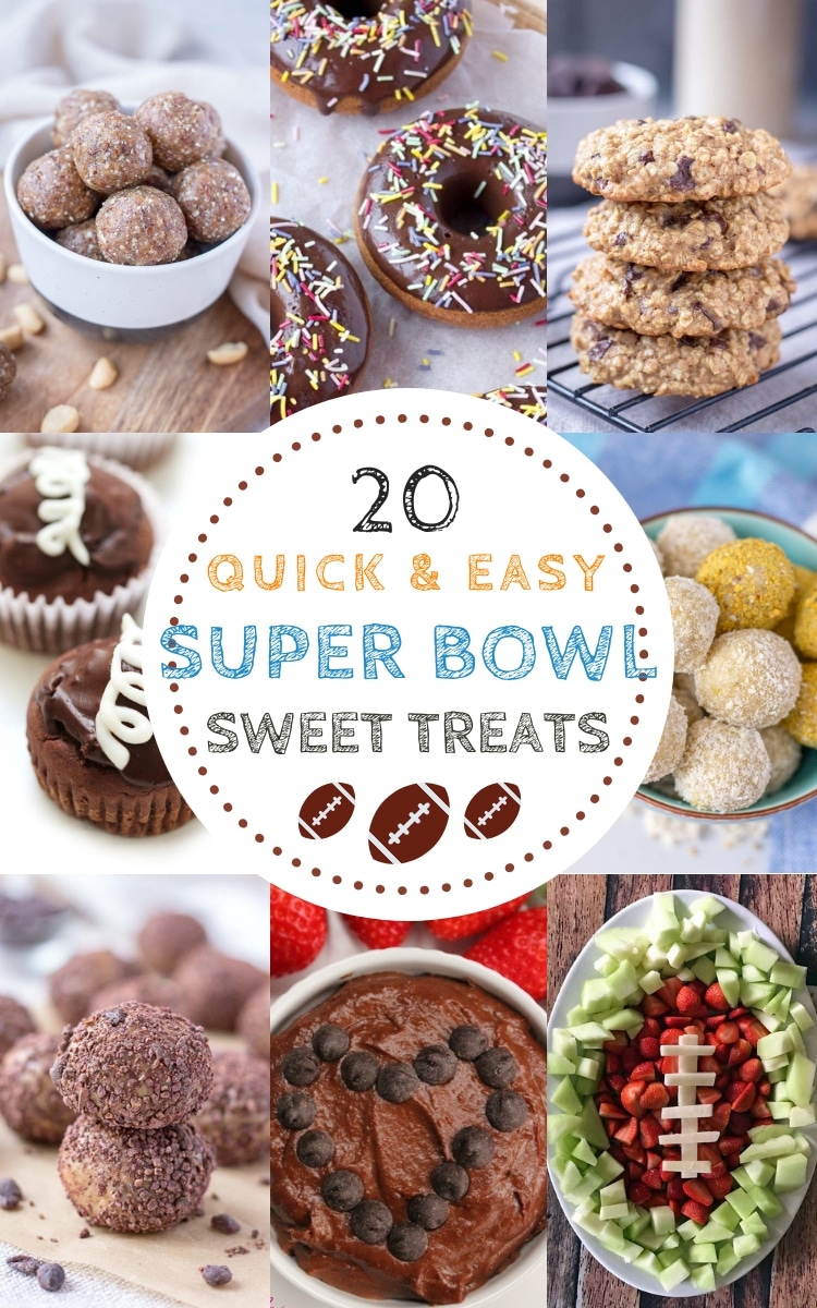 20 Healthy Super Bowl Desserts  For THE BEST watching party ever!