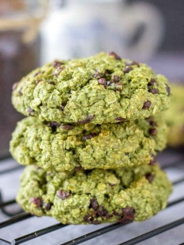 Matcha Chocolate Chip Cookies featured image