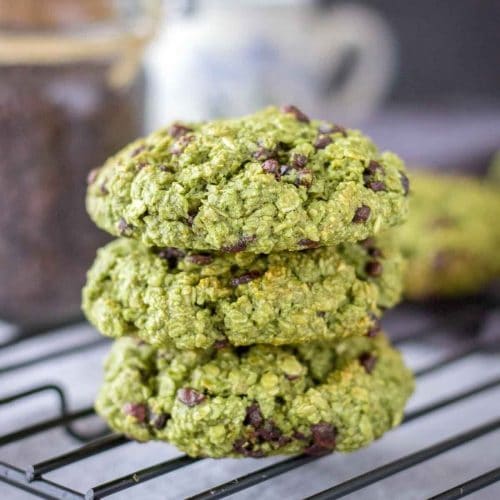 Matcha Chocolate Chip Cookies featured image