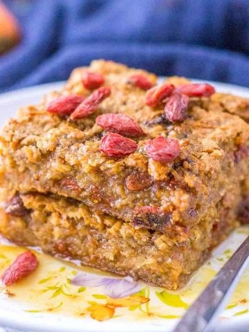 Carrot Cake Baked Oatmeal featured image