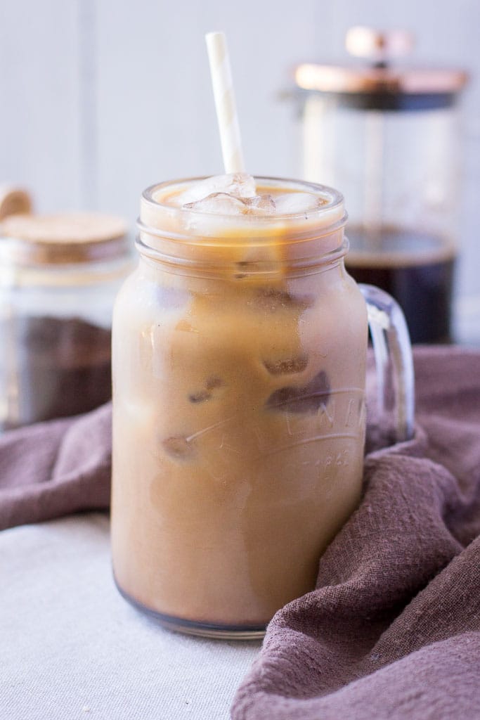 Cold Brewed Iced Mocha Latte