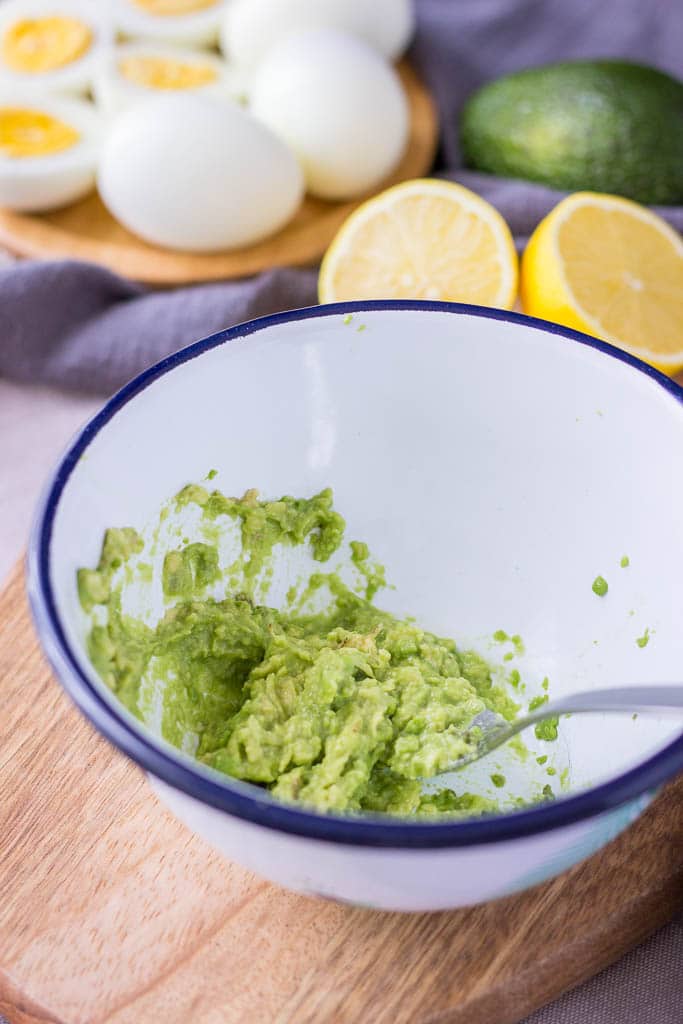 Healthy mayo-free Avocado Egg Salad