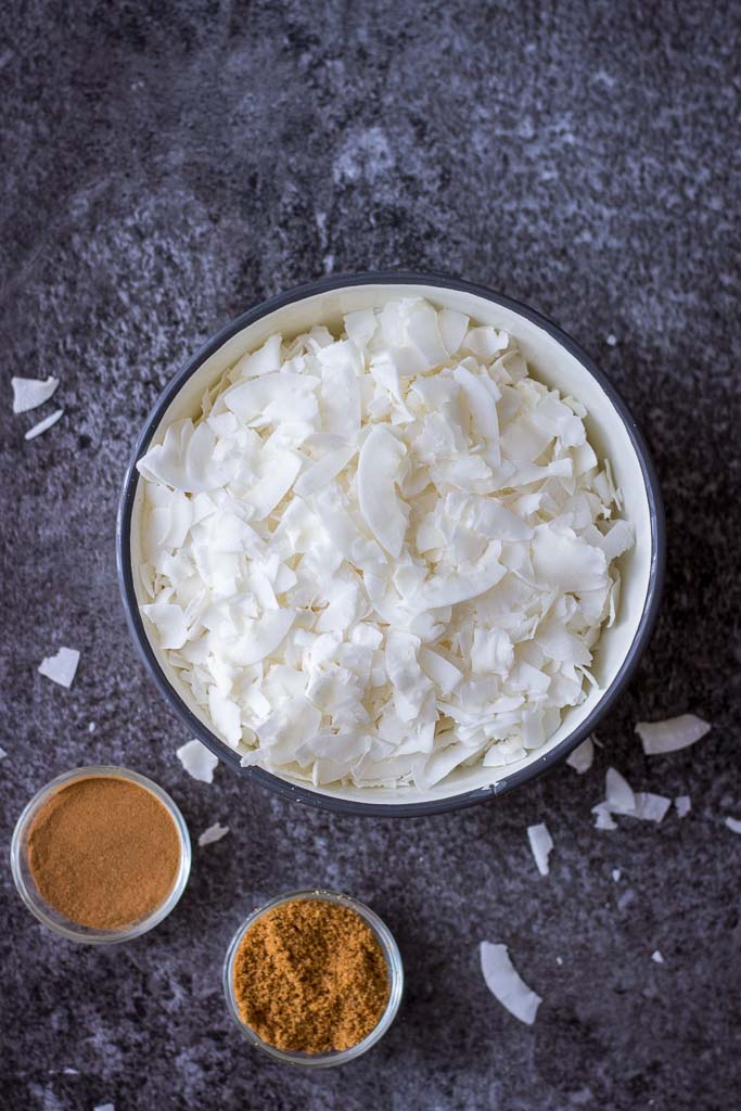 Cinnamon Coconut Chips recipe ingredients