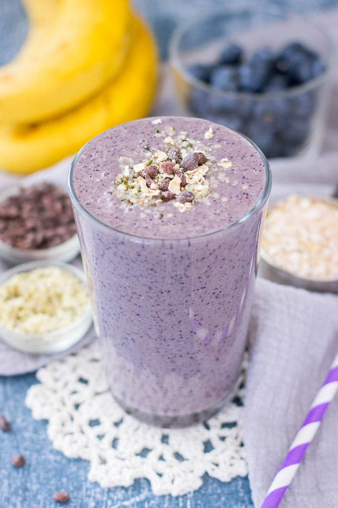 Blueberry Oatmeal Smoothie Natalie's Health