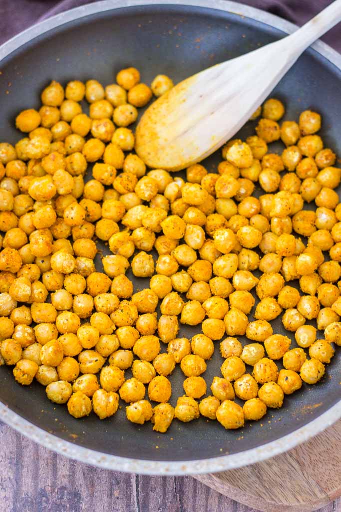Turmeric Chickpea Avocado Toast