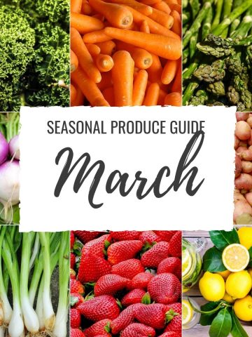 Seasonal Produce Guide What’s in Season March featured image