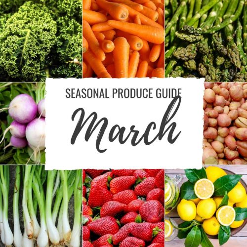 Seasonal Produce Guide What’s in Season March featured image