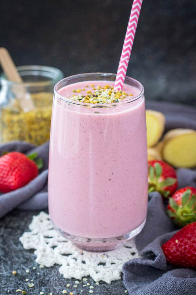 Strawberry Ginger Smoothie