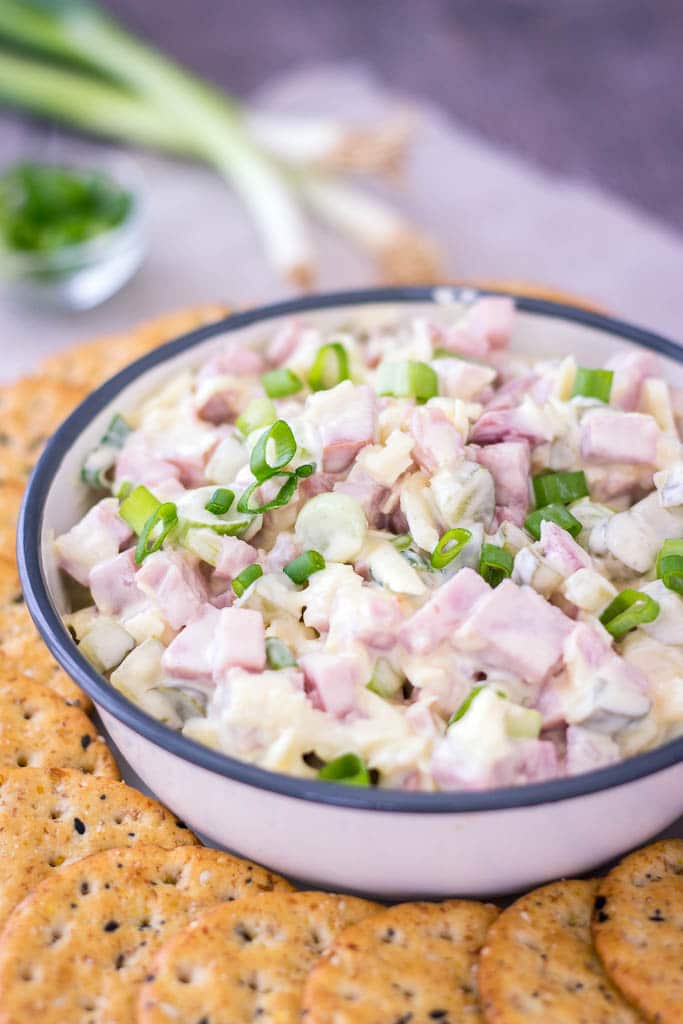 Ham Salad recipe with cheese