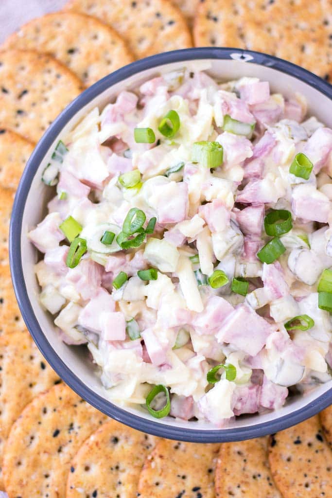 Ham Salad recipe with cheese