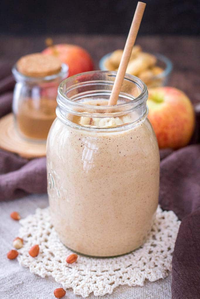 Apple Peanut Butter Smoothie