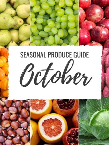 Seasonal Produce Guide What’s in Season OCTOBER featured image