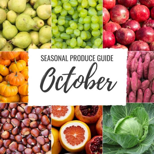 Seasonal Produce Guide What’s in Season OCTOBER featured image