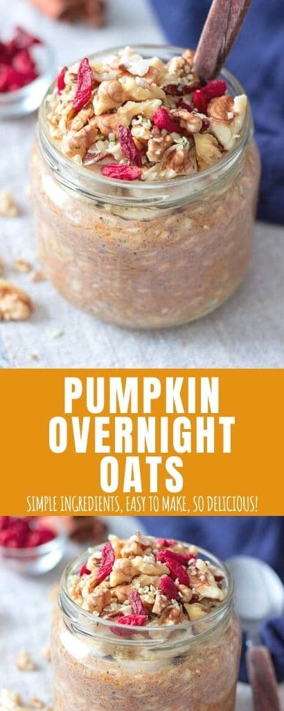 Pumpkin Overnight Oats