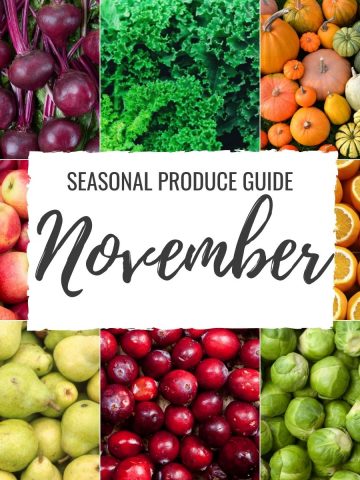 Seasonal Produce Guide What’s in Season NOVEMBER featured image