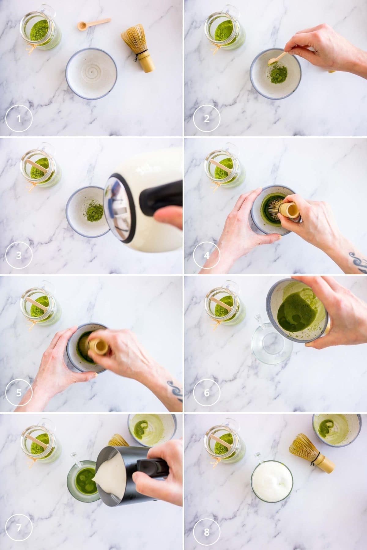 how to make matcha latte