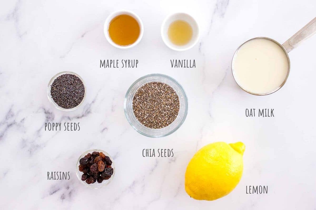 Lemon Poppy Seed Chia Pudding Natalie's Health