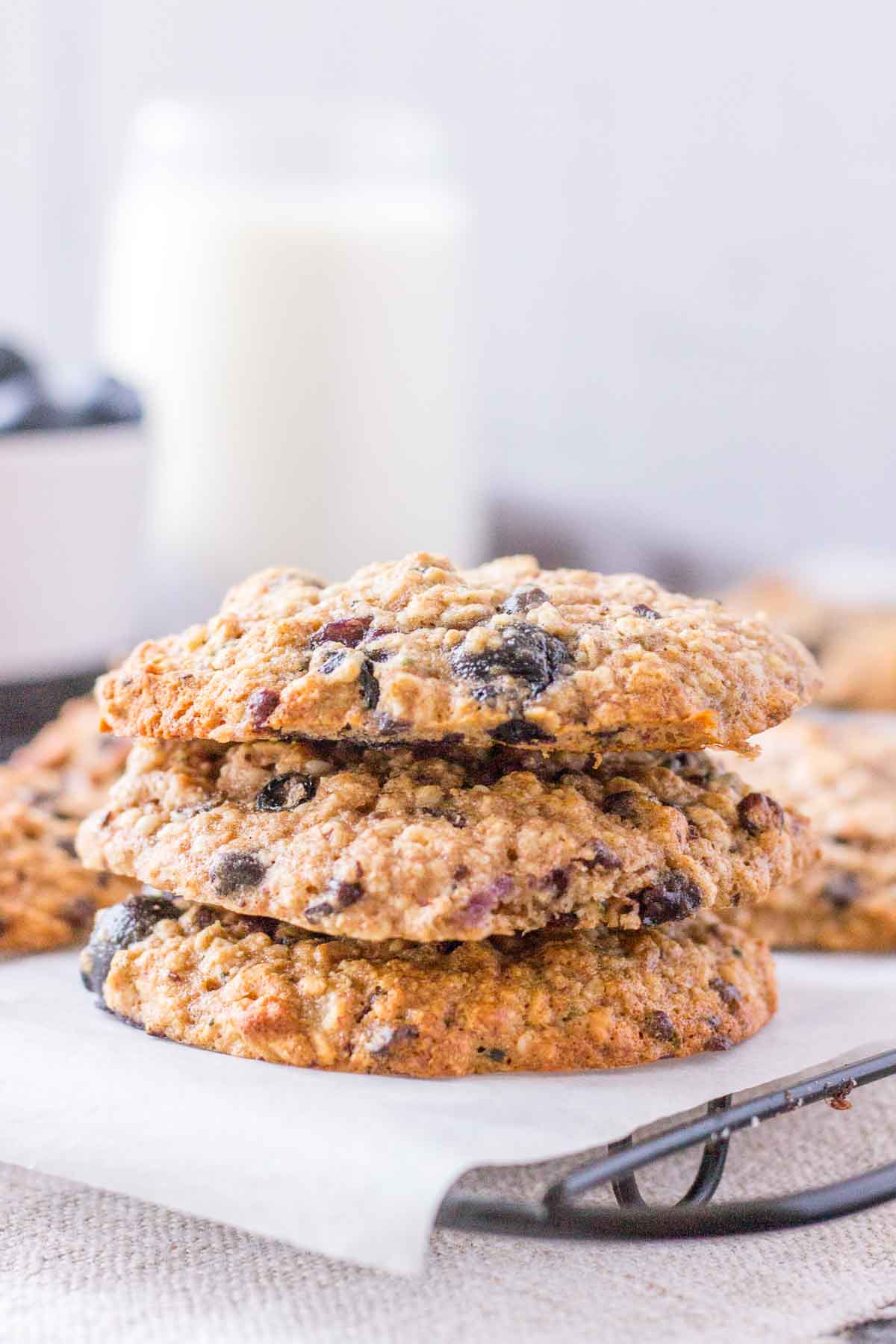 Blueberry Oatmeal Cookies