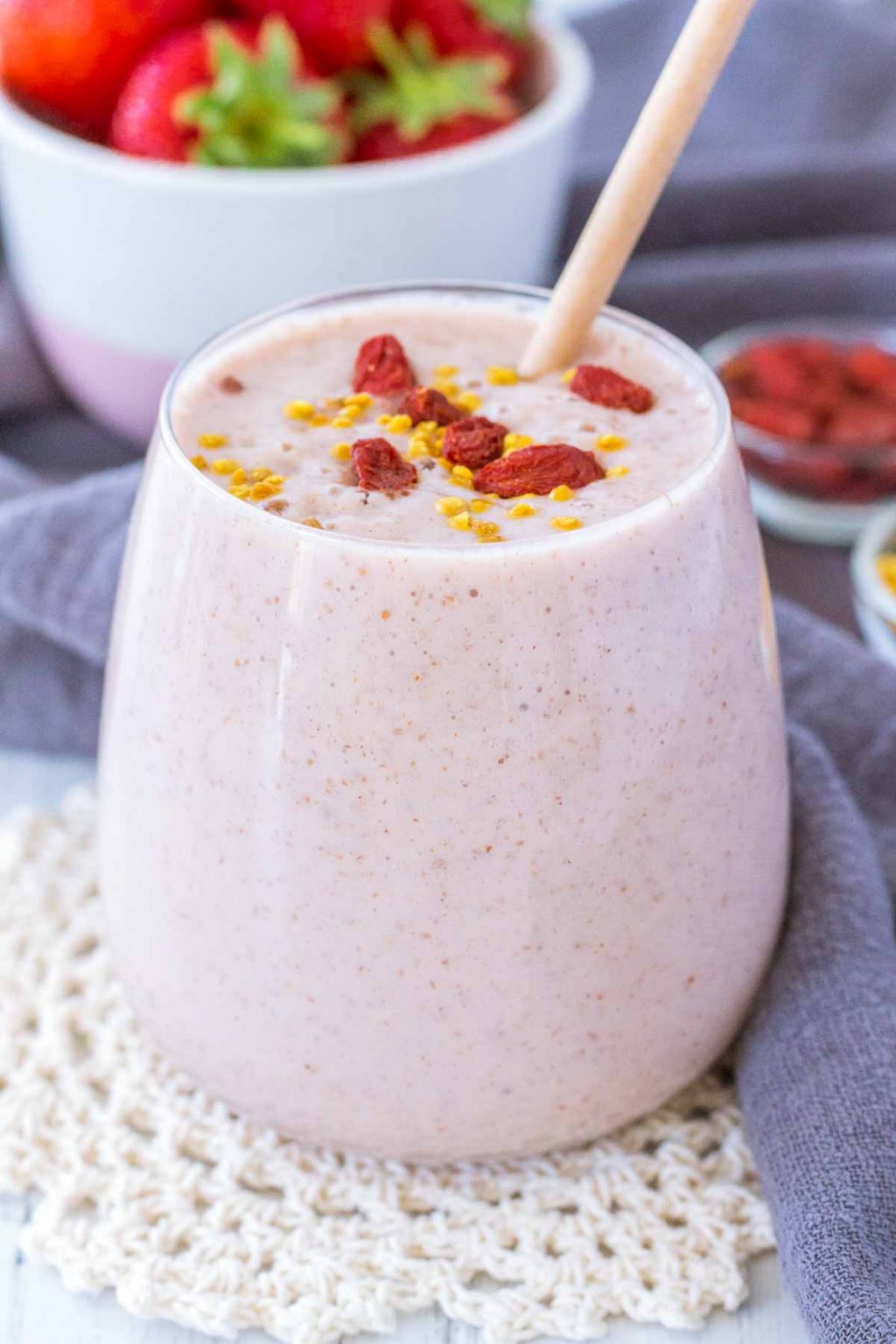 Strawberry Peanut Butter Smoothie Natalie's Health