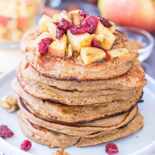 Apple Oatmeal Pancakes featured image