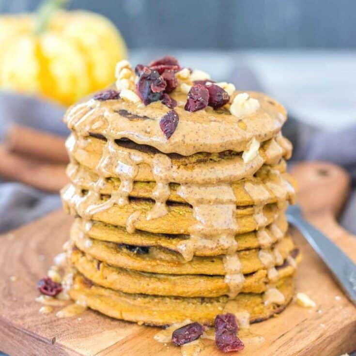 Pumpkin Oatmeal Pancakes featured image