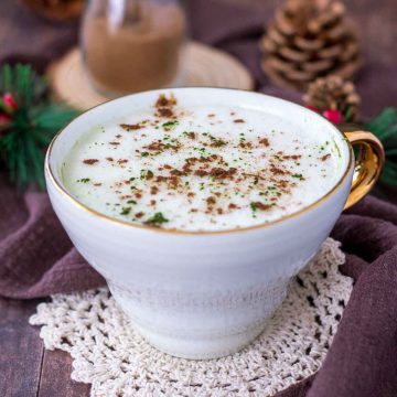 Gingerbread Matcha Latte featured image