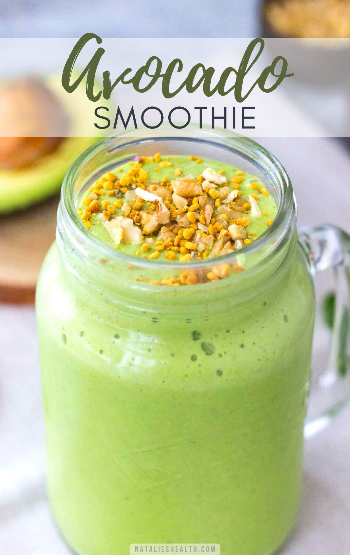 Avocado Smoothie PIN image