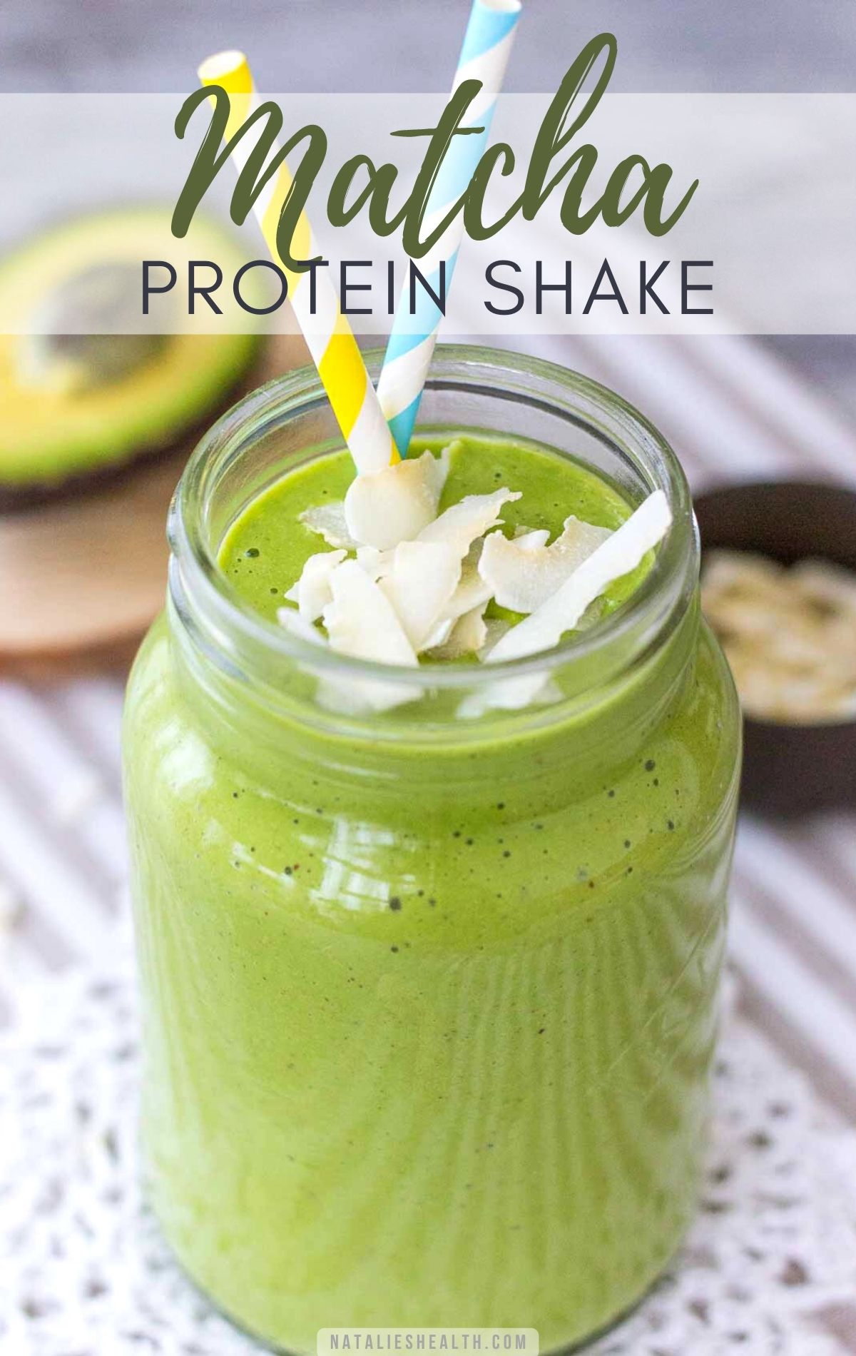 Superfood Matcha Smoothie Recipe - A Foodie Stays Fit