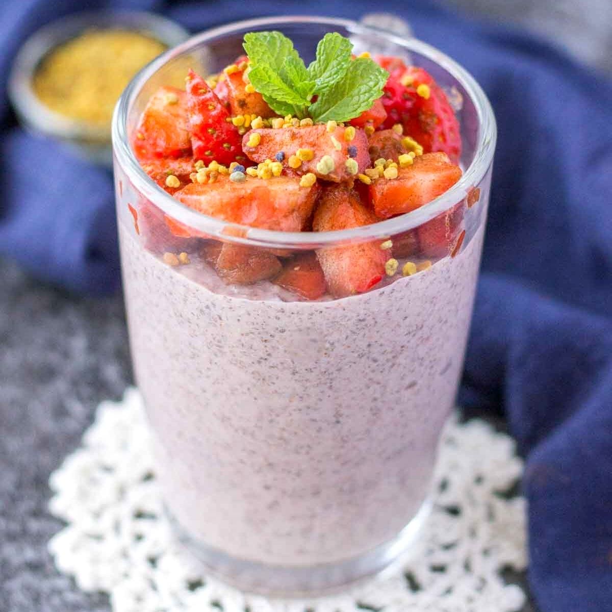 Strawberry Chia Pudding