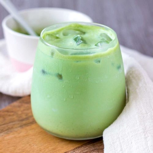 Vanilla Coconut Matcha Latte